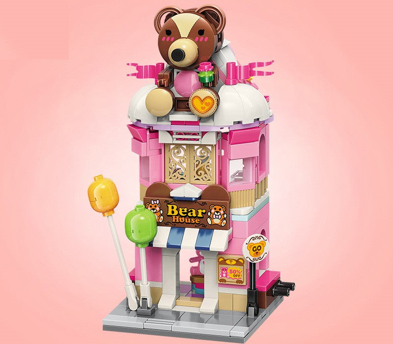Buntes Puzzle-Modell Dessert-Haus – Bild 12 | LuxeStyle