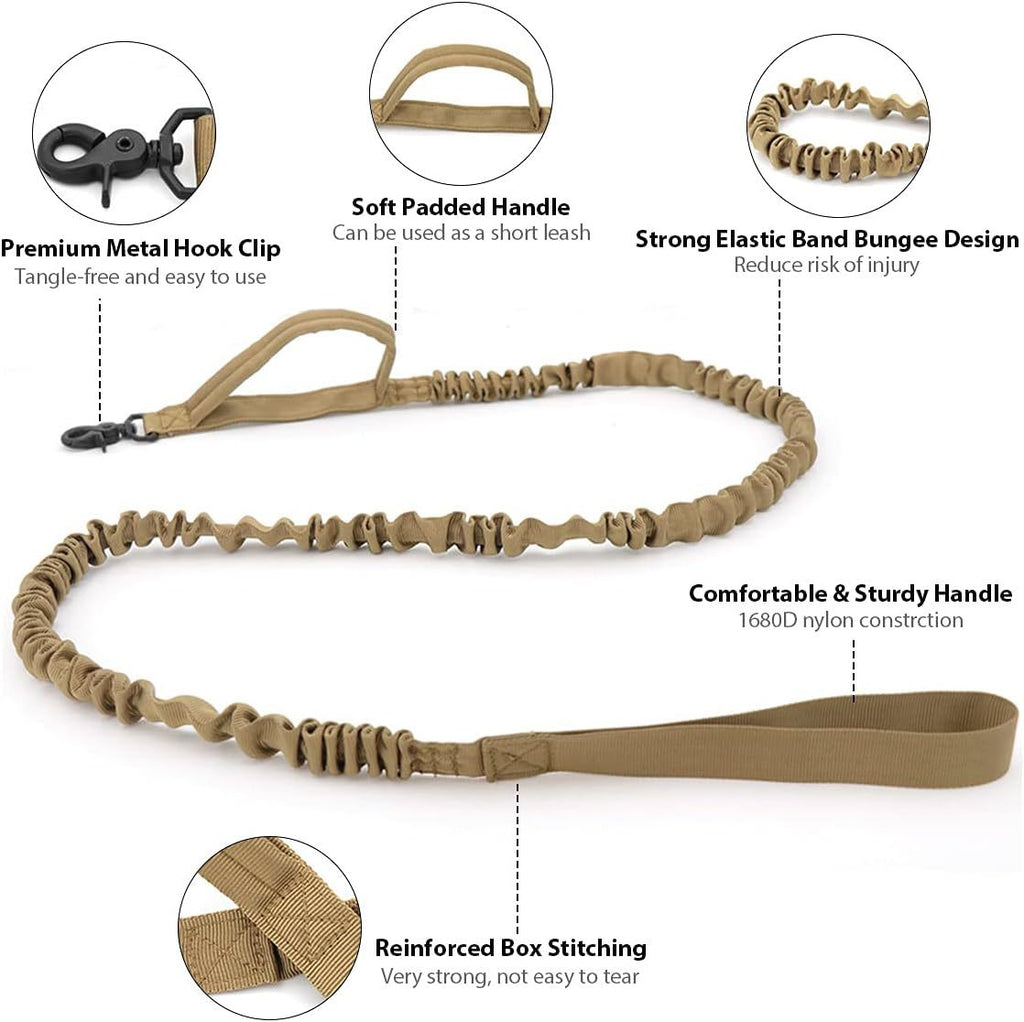 Taktisches Hunde Halsband-Set für grosse Rassen – Bild 5 | LuxeStyle