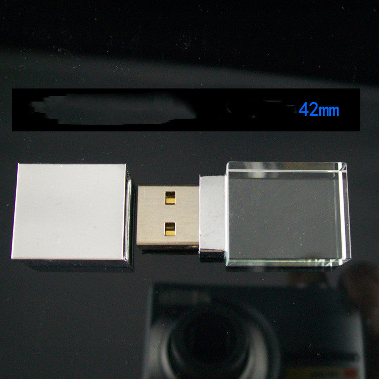 DIY Leuchtender Kristall USB-Stick Mini Auto