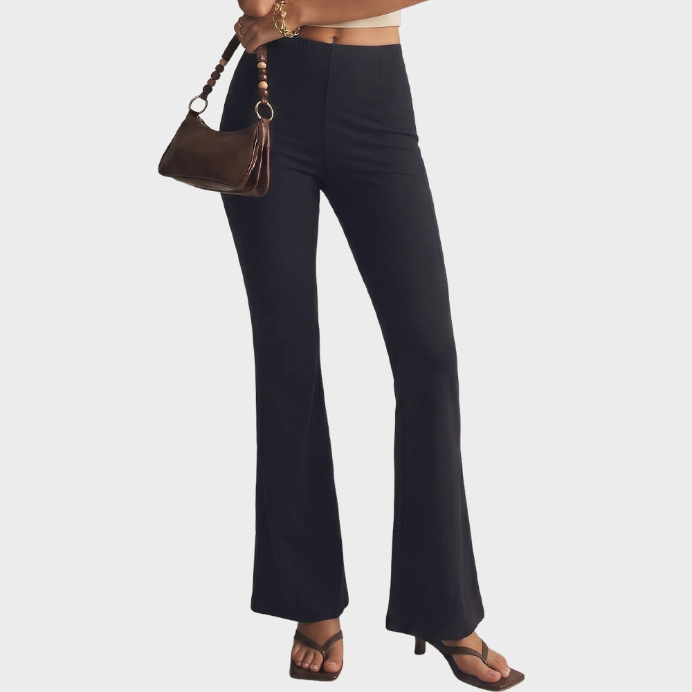 High-Waist Bootcut Sporthose für Damen
