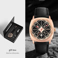 Herrenuhr-Set «Magnate» – Quarz + Armband