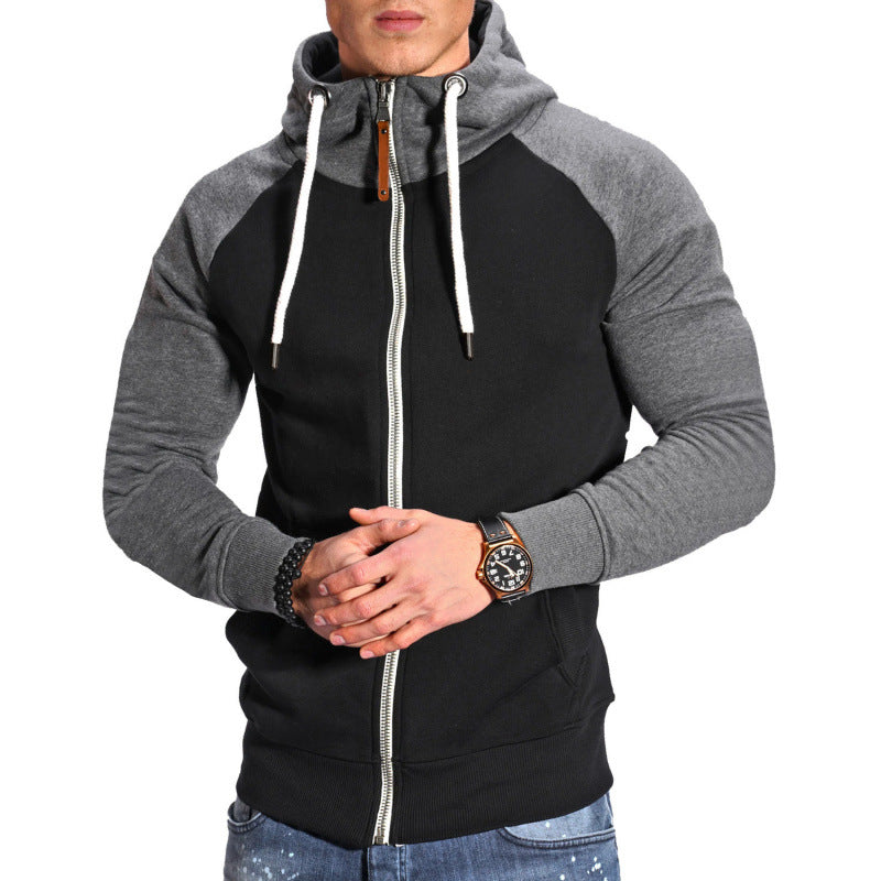 Colorblock Strickjacke für Herren