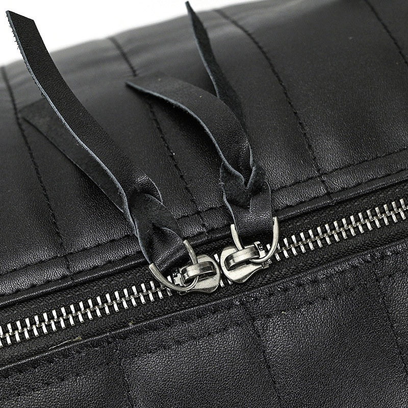 Schwarze Herren Reisetasche Casual – Bild 5 | LuxeStyle