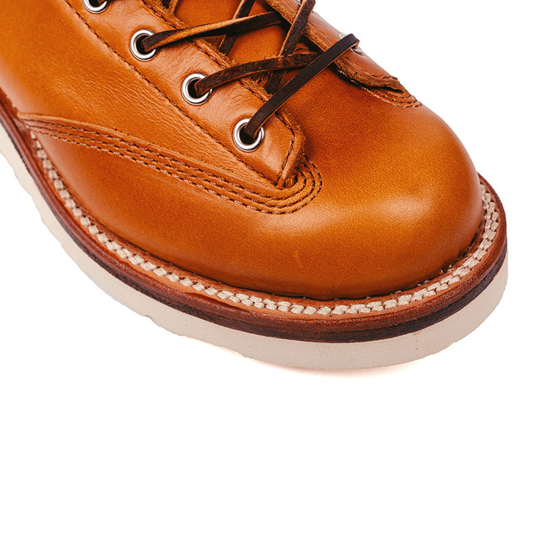 Herren-Lederschuhe mit flachem Absatz – Bild 8 | LuxeStyle