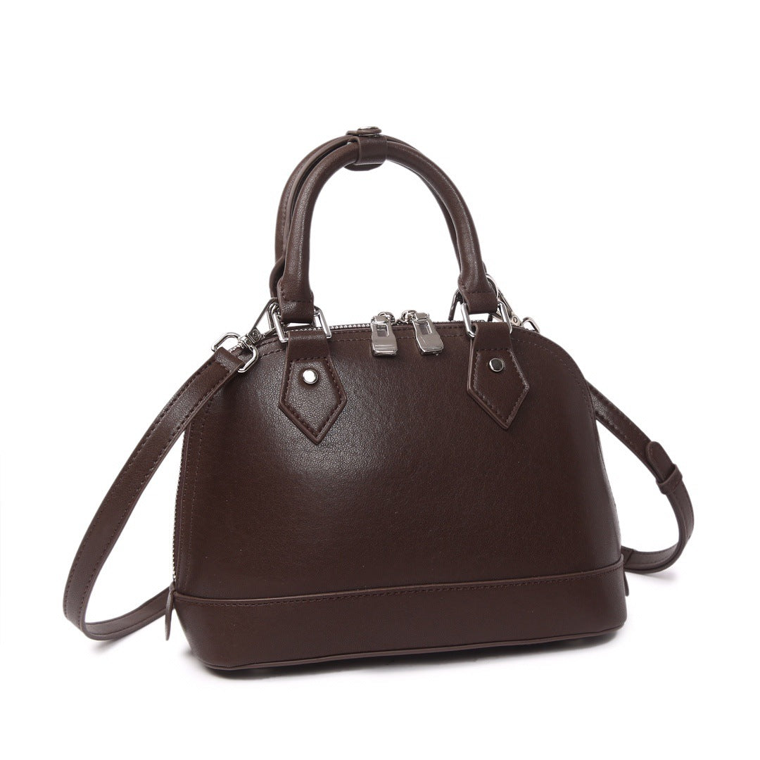 Leder-Handtasche