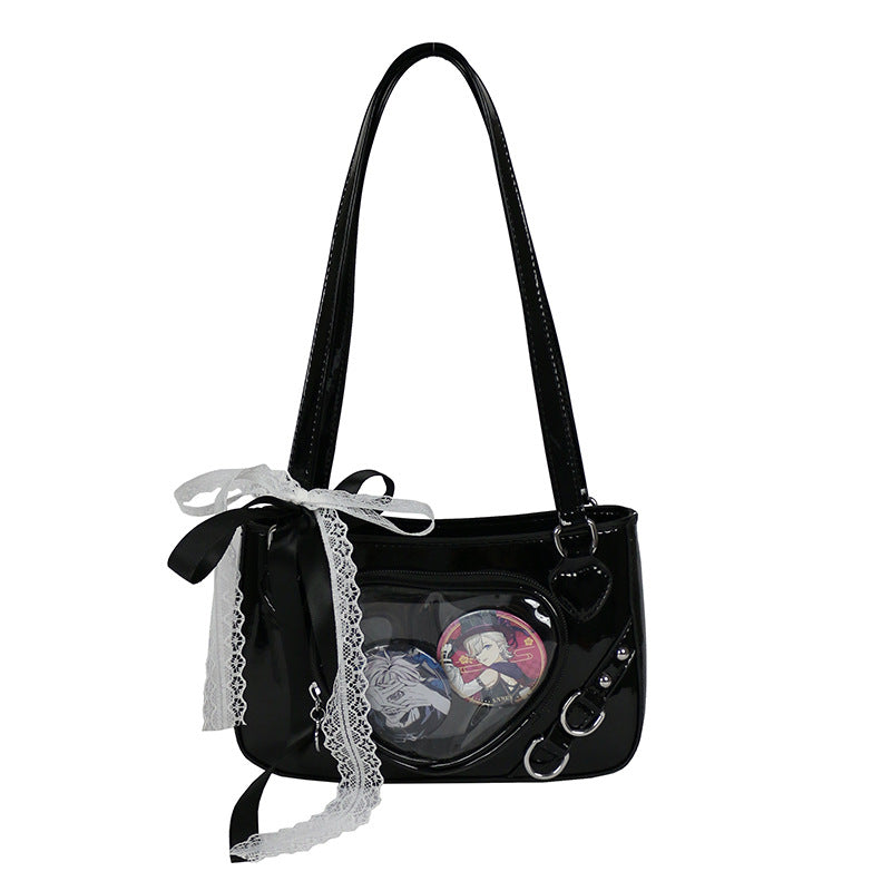 Einhandtasche mit seitlichem Fach – Bild 5 | LuxeStyle