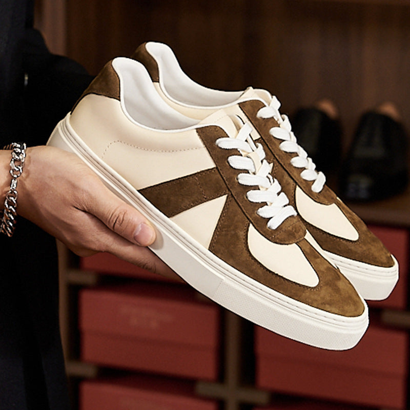 Retro Skateboard-Schuh aus Rindsleder