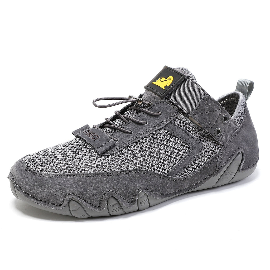 Leichte Mesh-Sneaker aus Pigskin-Leder – Bild 4 | LuxeStyle