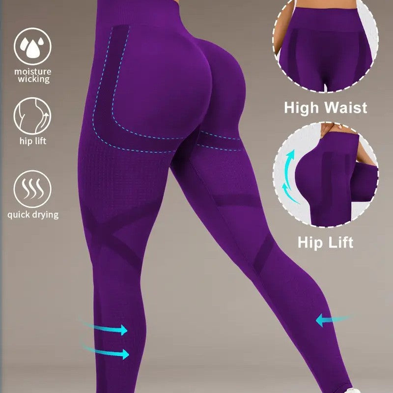 Nahtlose Sportleggings für Damen