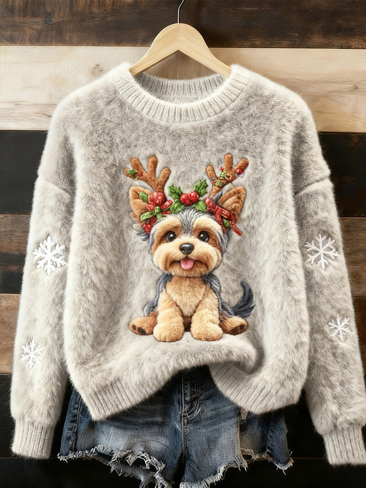 Weihnachts-Flanell-Hoodie