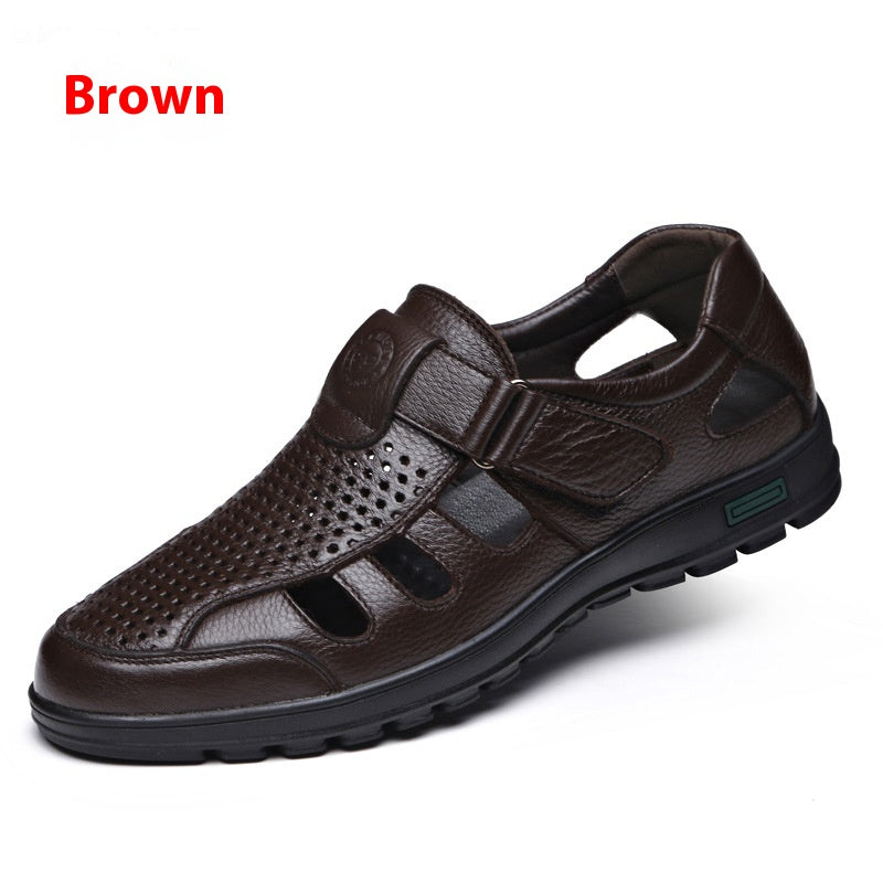 Sommerliche Lederhalbschuhe für Herren | LuxeStyle