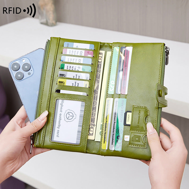 Portemonnaie mit Doppelreissverschluss – Bild 9 | LuxeStyle