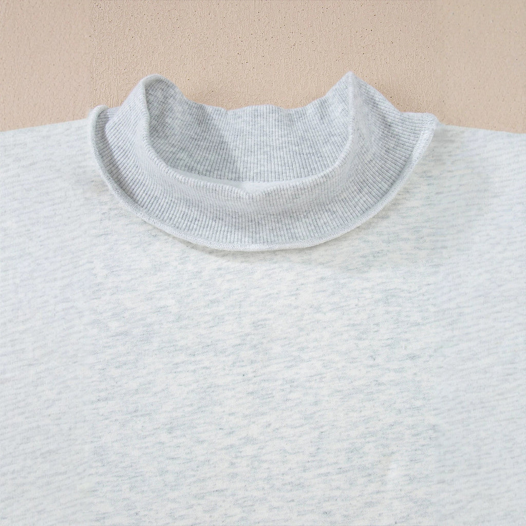 Unifarbenes Crewneck Sweatshirt im Relaxed Fit