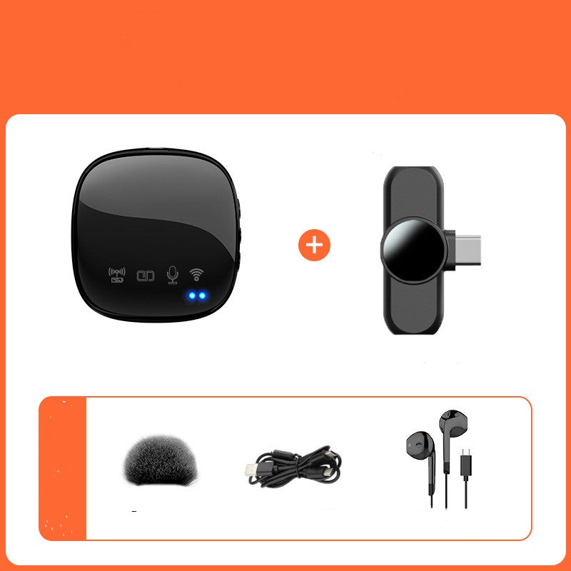Kabelloses Ansteckmikrofon mit Bluetooth & Rauschunterdrückung
