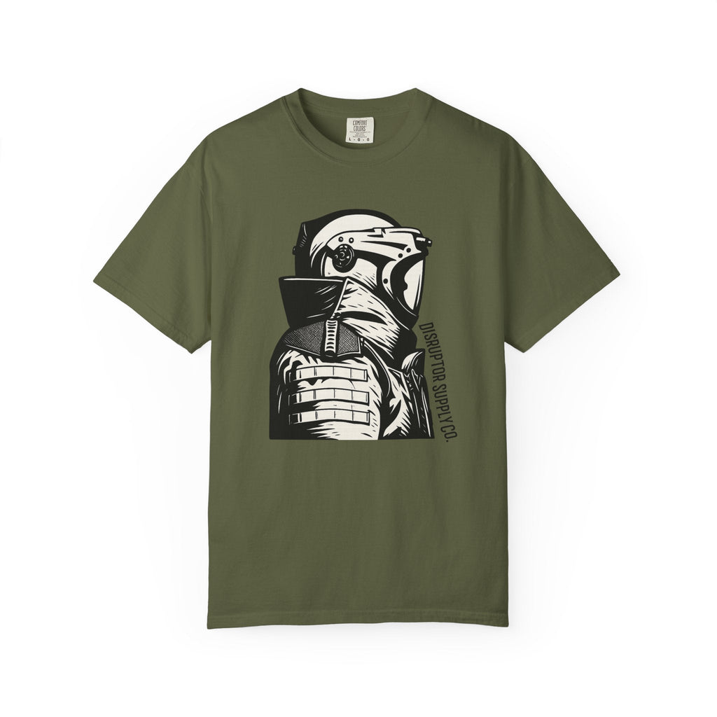 Loose Fit Baumwoll-T-Shirt mit kurzen Ärmeln