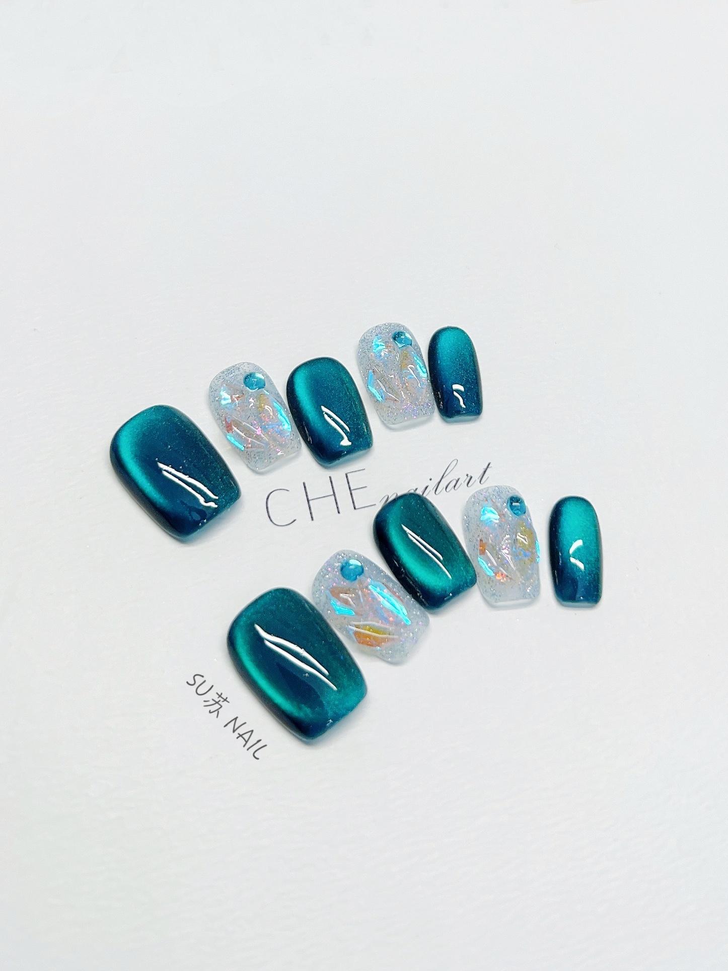 Nagelsticker Weiss