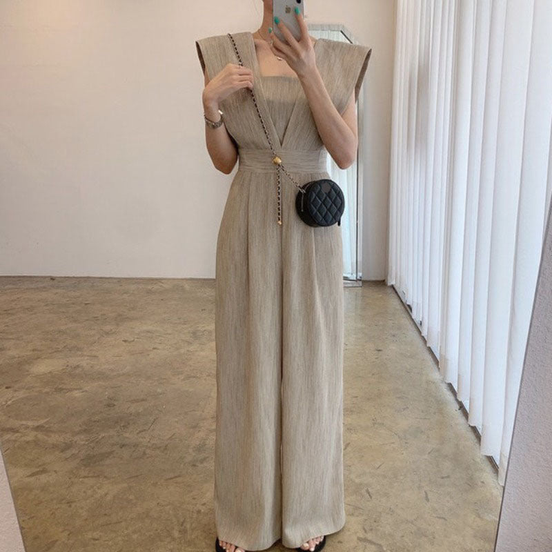 Retro-Chiffon-Jumpsuit