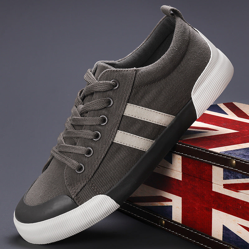 Leichte Canvas Low-Top Herrenschuhe – Bild 3 | LuxeStyle
