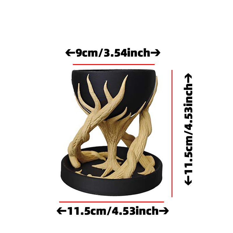 3D-gedruckter Baumwurzel-Planter – Bild 3 | LuxeStyle