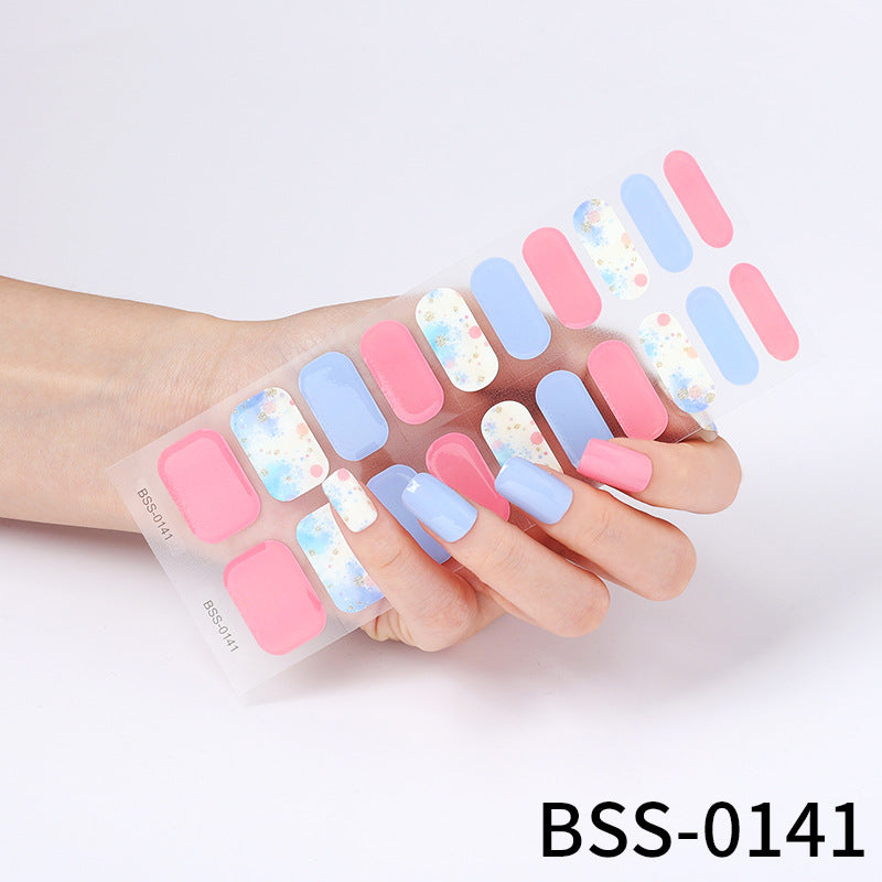 Semi-cured Gel-Nagelsticker mit 3D-Effekt – Bild 2 | LuxeStyle