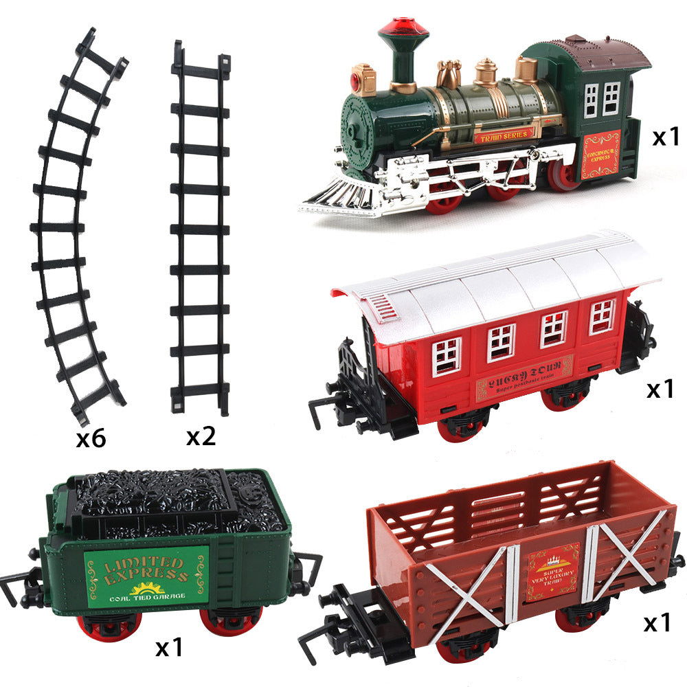 Elektrische Eisenbahn für Kinder (12-teilig)