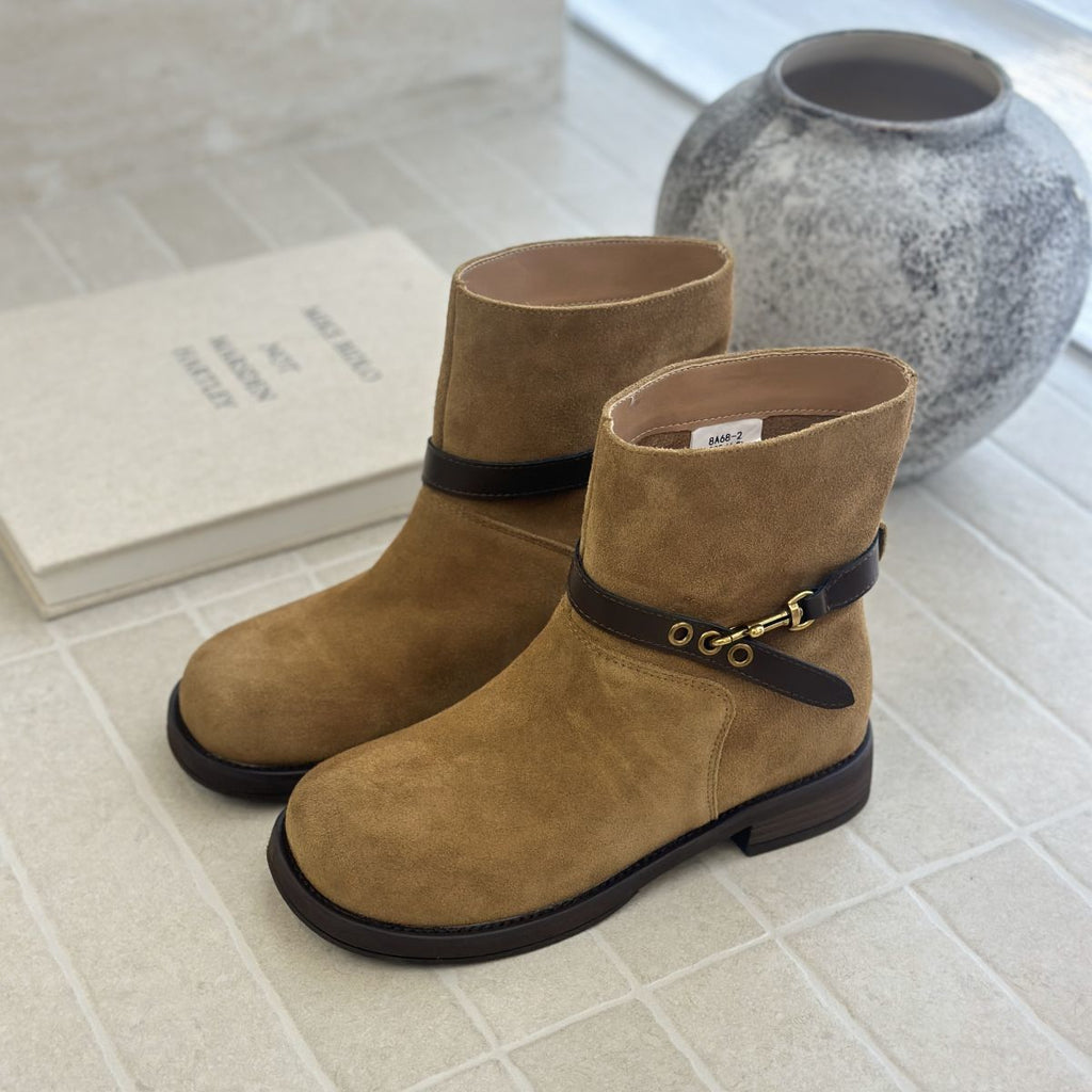 Retro Biker Stiefel