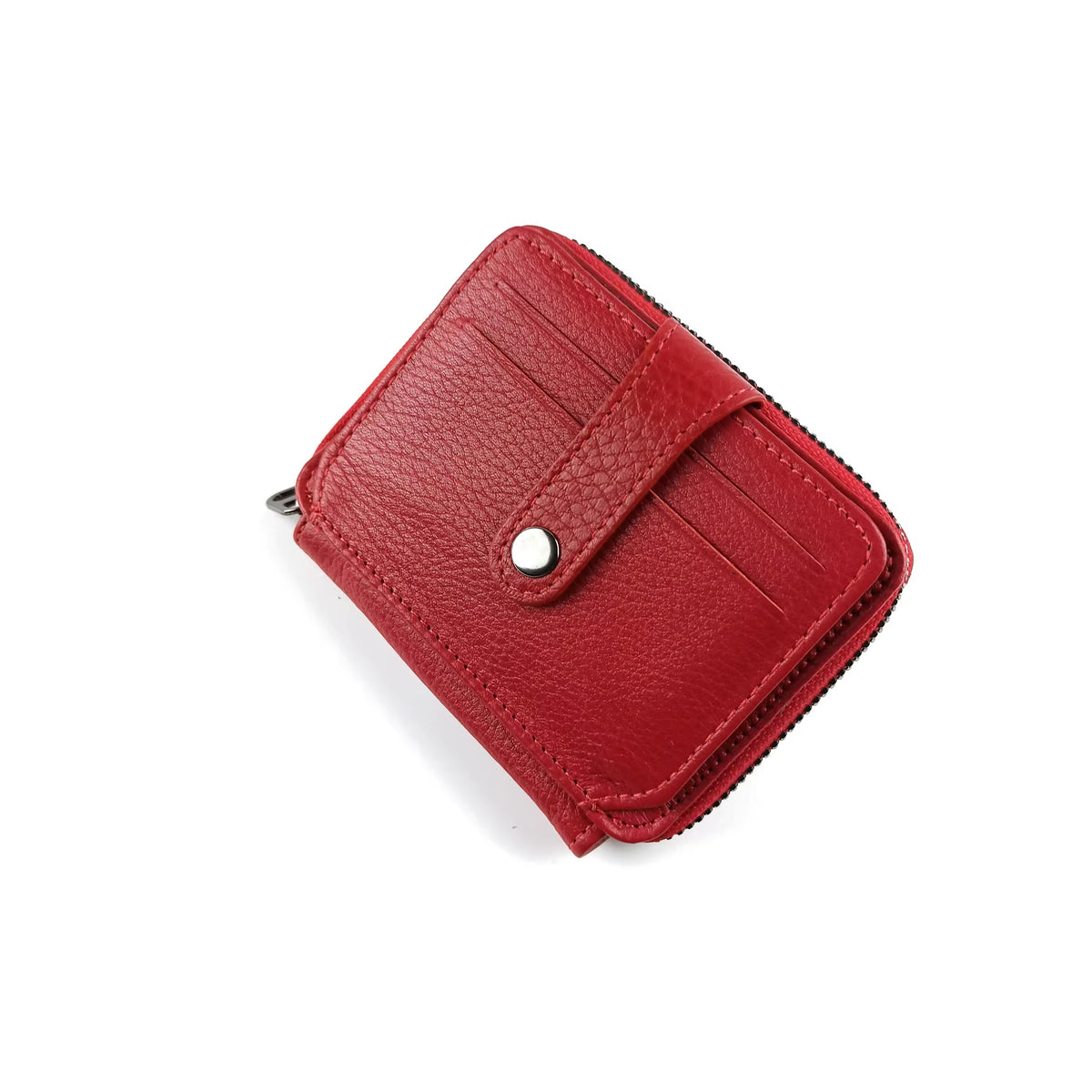Genuine Leder Geldbörse mit Anti‑Diebstahl‑Riegel – Bild 6 | LuxeStyle