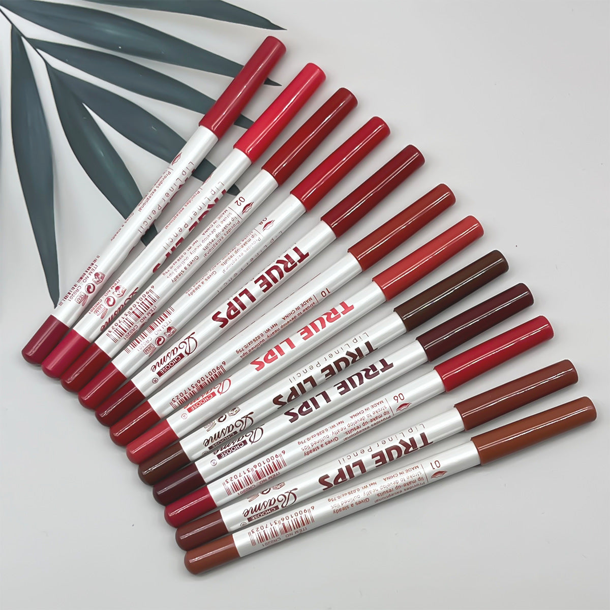 Lippenkonturenstift-Set · 12 Stück – Bild 3 | LuxeStyle