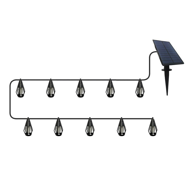 Wasserdichte Solar-Lichterkette mit Automatik