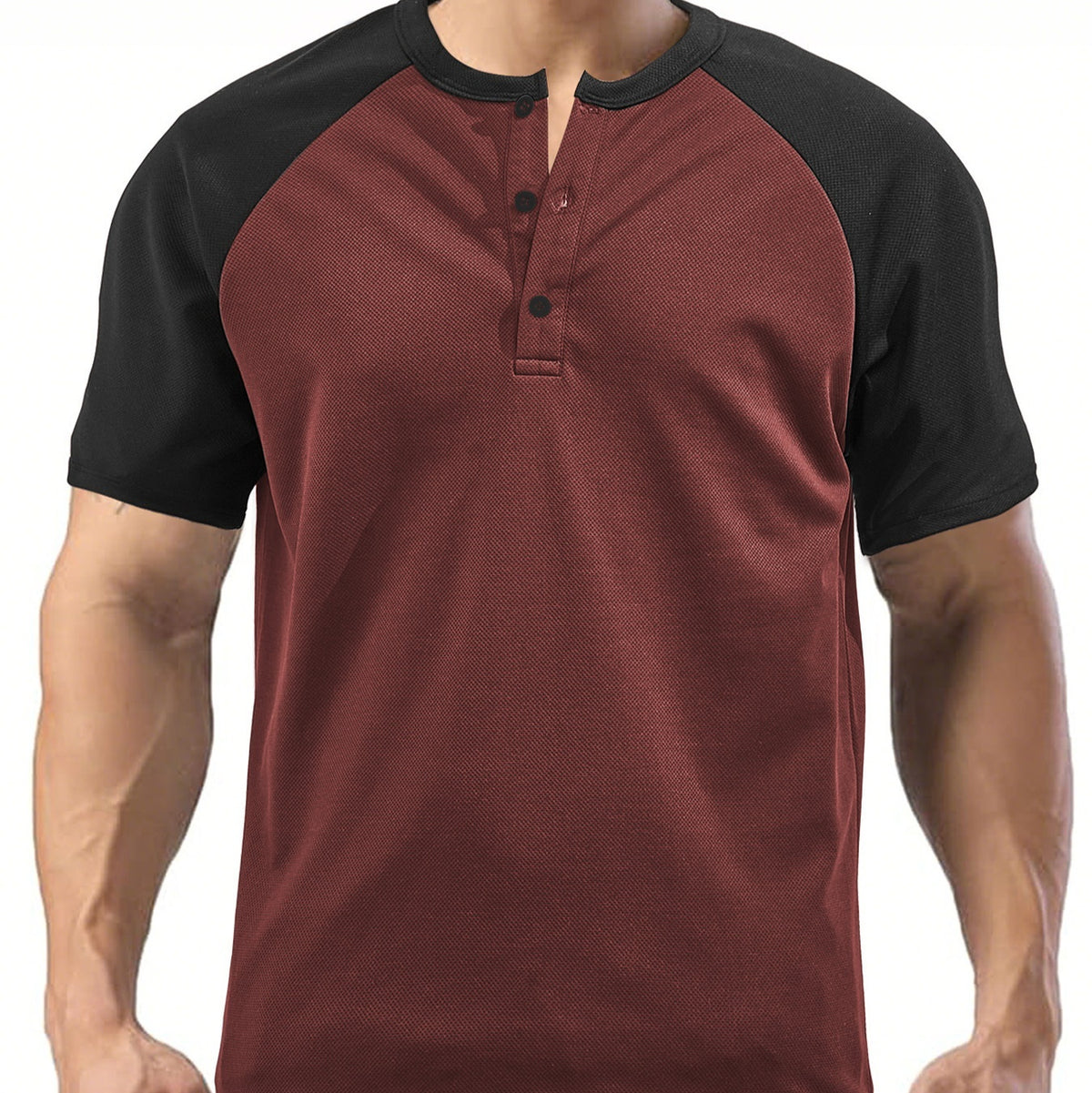 Feuchtigkeitsableitendes Kurzarmshirt für Herren – Bild 7 | LuxeStyle
