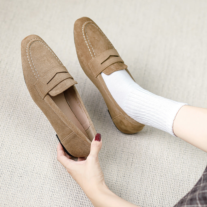 Retro Loafers im französischen Stil
