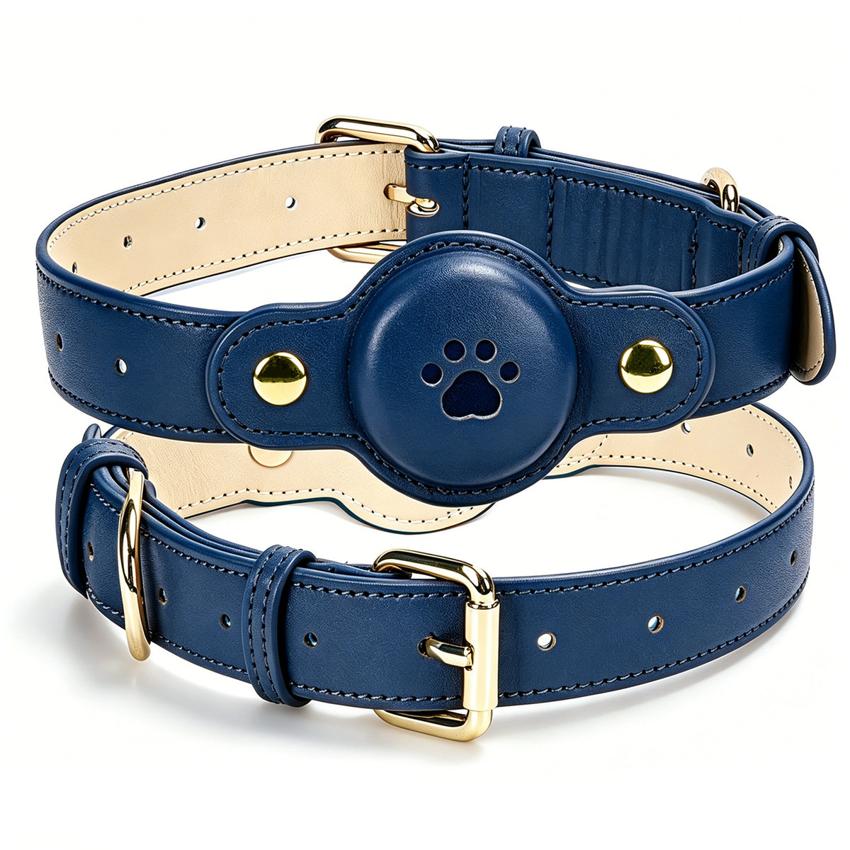 GPS-Halsband für Haustiere aus PU-Leder – Bild 3 | LuxeStyle