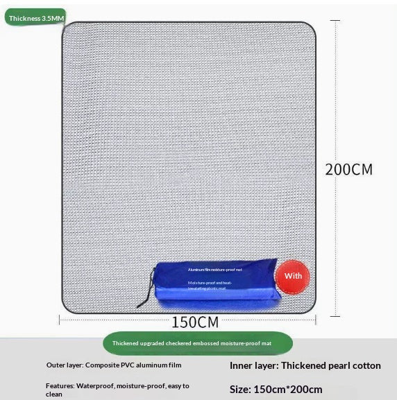 Picknickmatte 2×2 m aus 3 mm Aluminiumfilm – Bild 9 | LuxeStyle