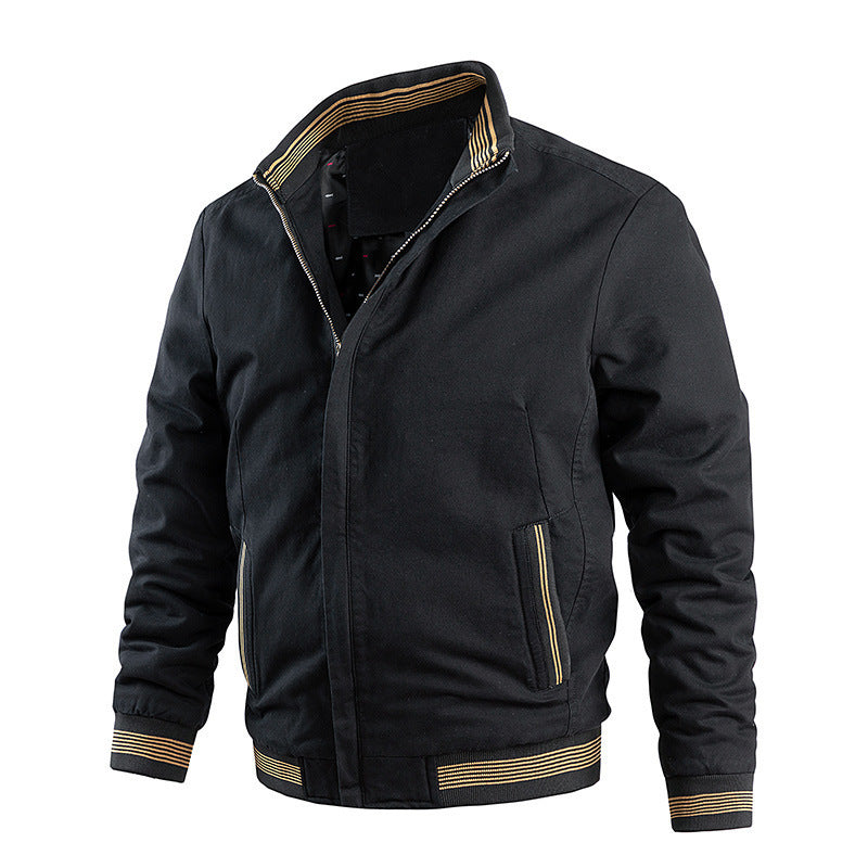 Freizeitjacke Slim Fit mit Patch-Taschen