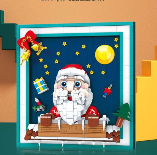 Weihnachts-Bilderrahmen Bausteine – Bild 3 | LuxeStyle