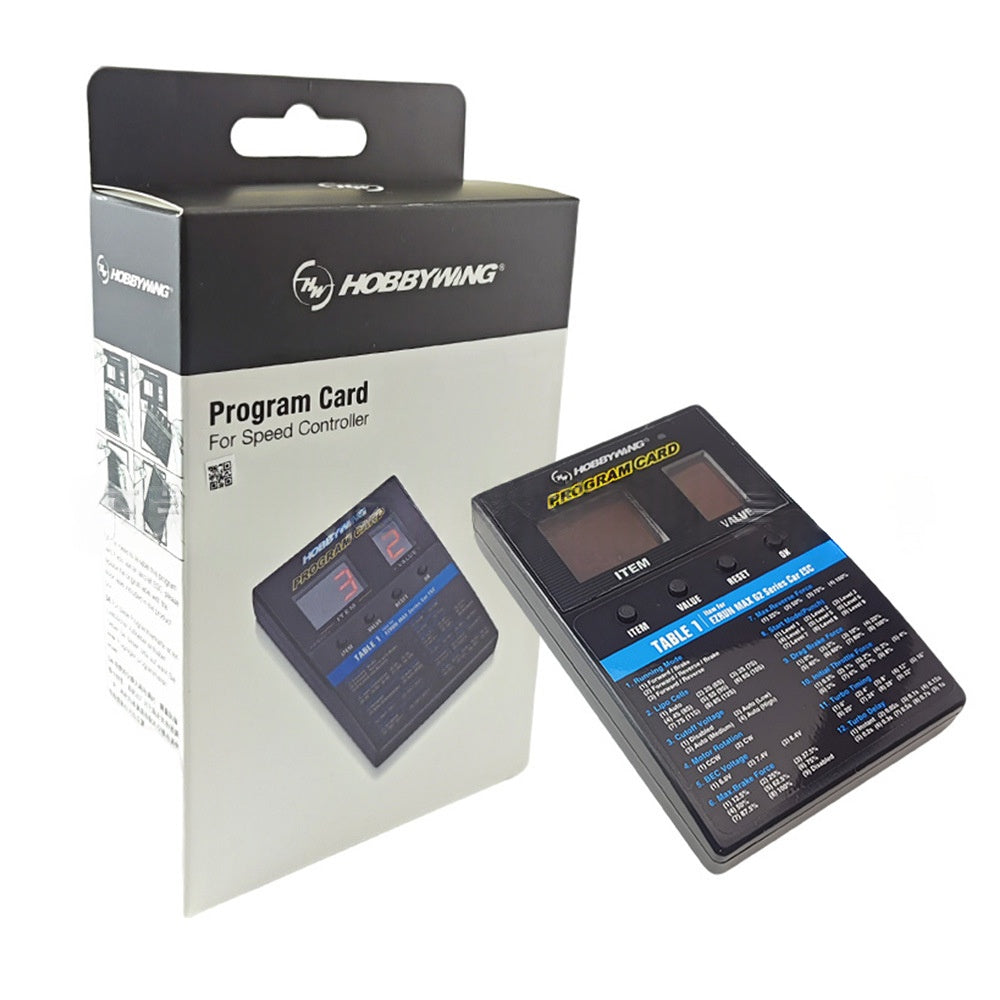 Programmierkarte für ESC (Flug/Boot/Truck) – Ansicht 3