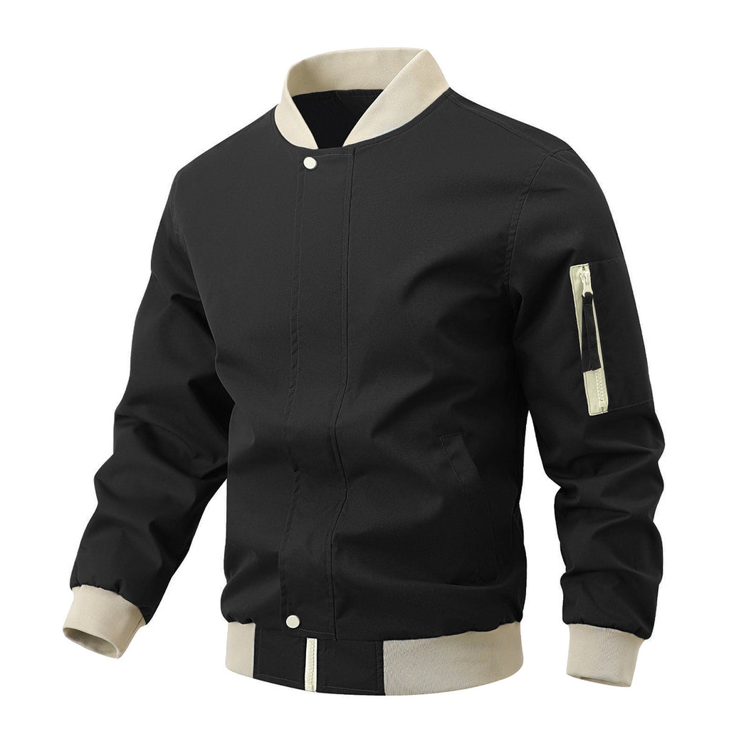 Freizeit-Sportjacke mit eingenähtem Label – Bild 4 | LuxeStyle