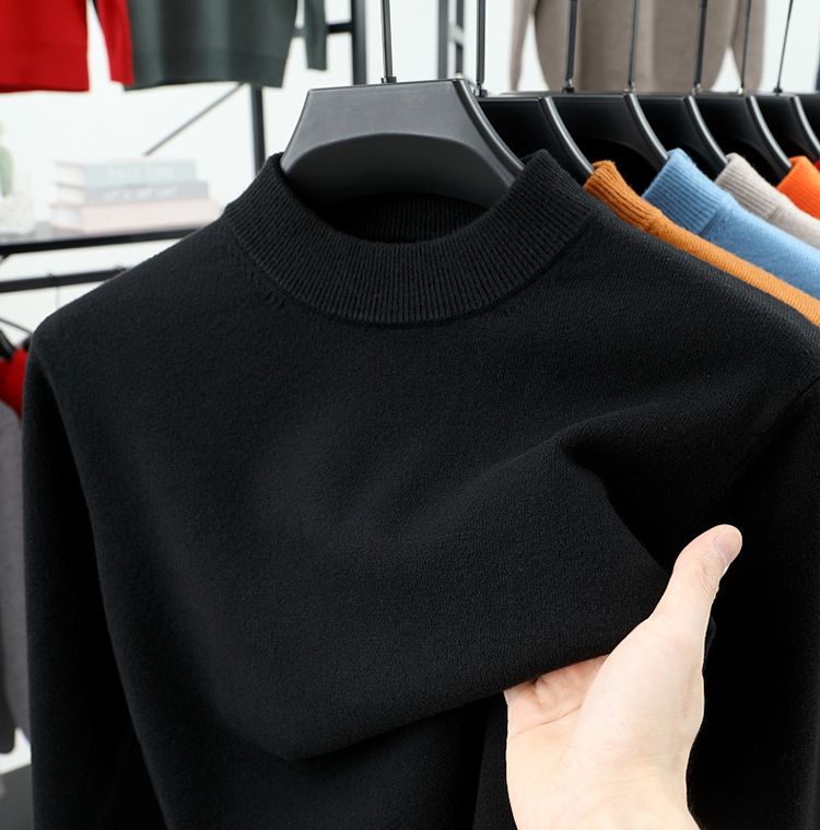 Herren-Halb-Hals-Pullover