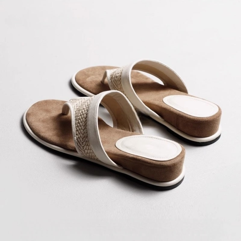 Französische Resort-Slipper für den Sommer