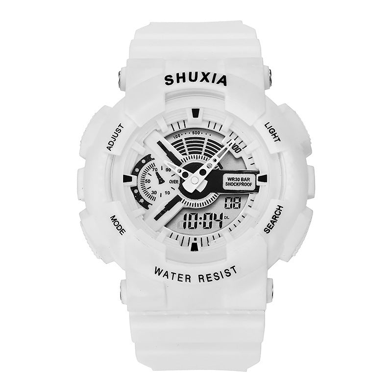 Sportliche Smartwatch mit Doppelanzeige 50 mm – Bild 4 | LuxeStyle