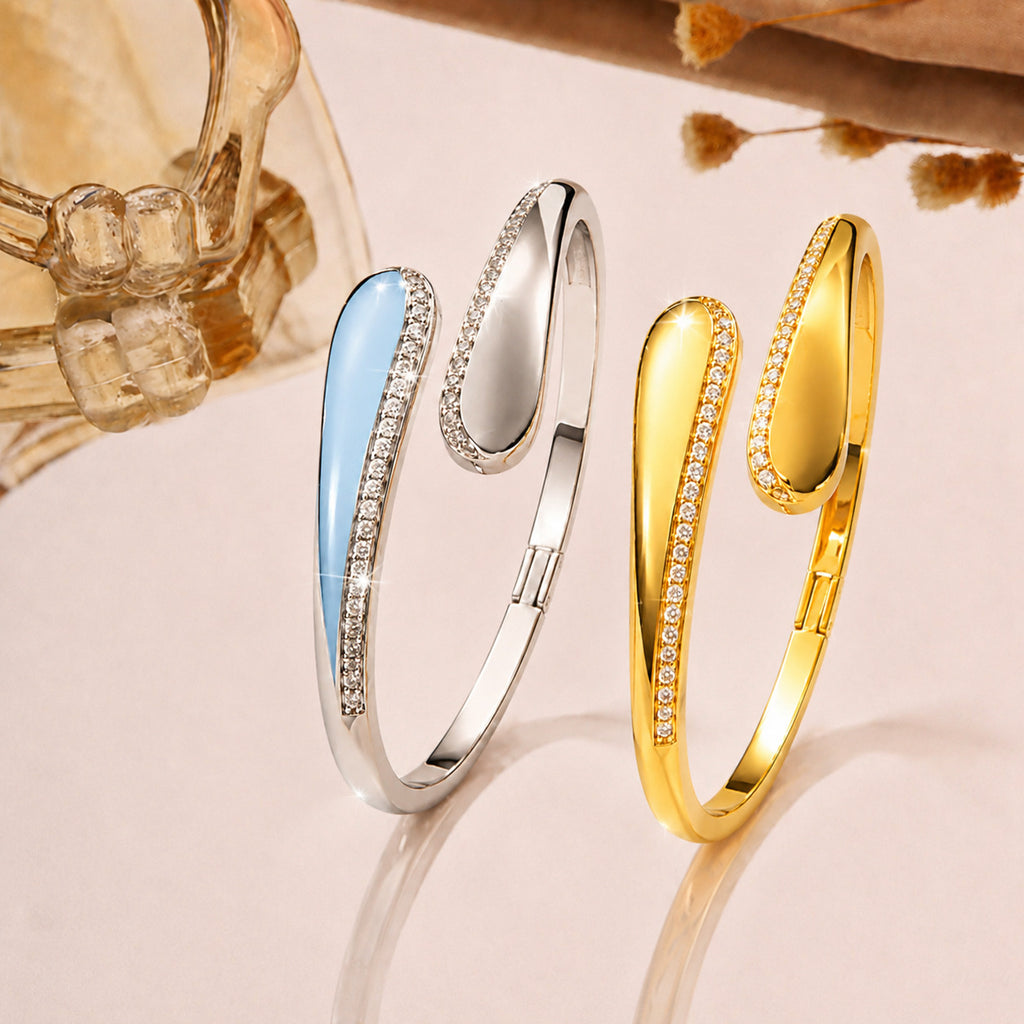 Filigranes Strass-Armband im Influencer-Stil