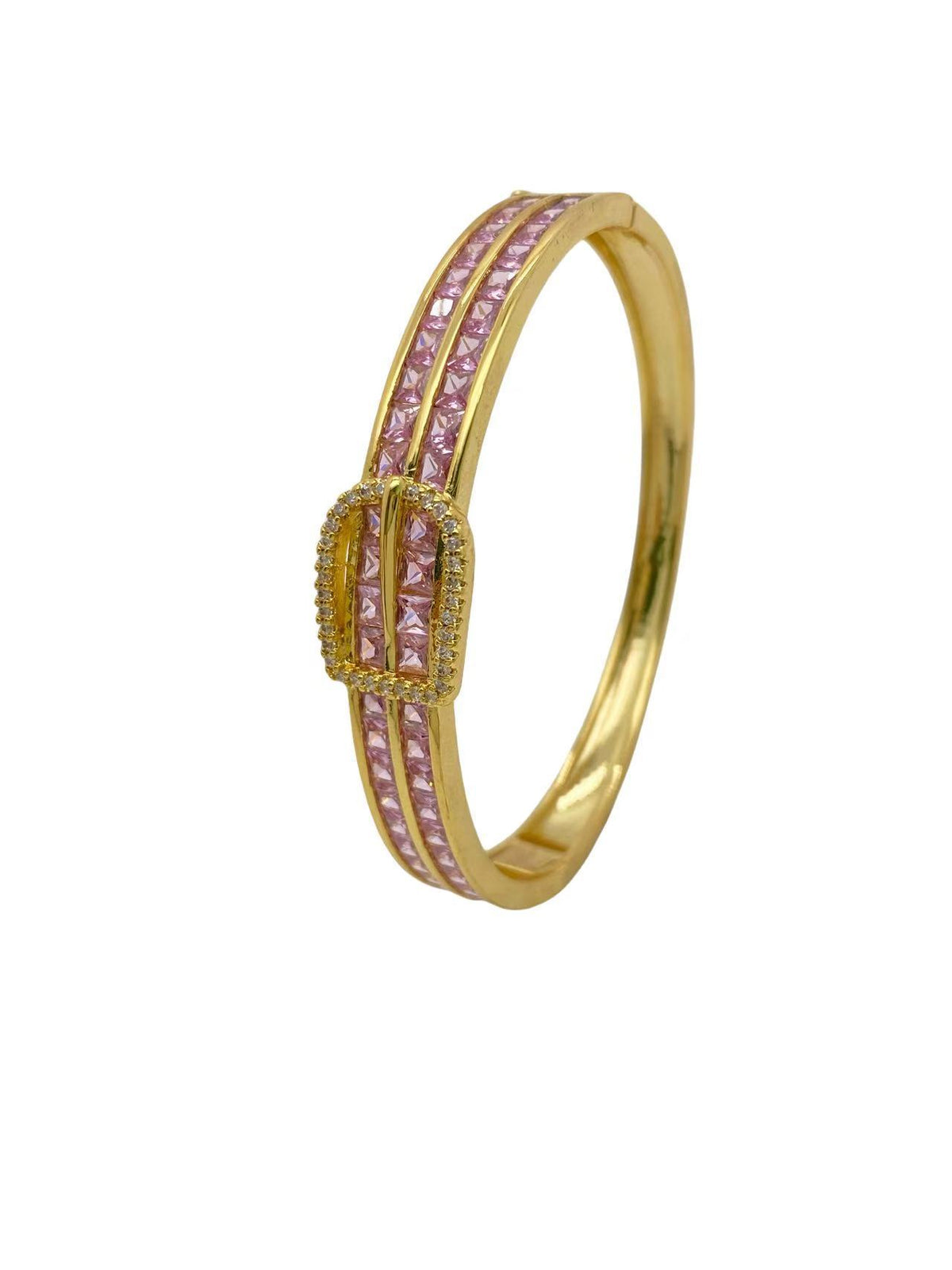 Armband mit Zirkonia und Hufeisen-Schnalle – Bild 11 | LuxeStyle
