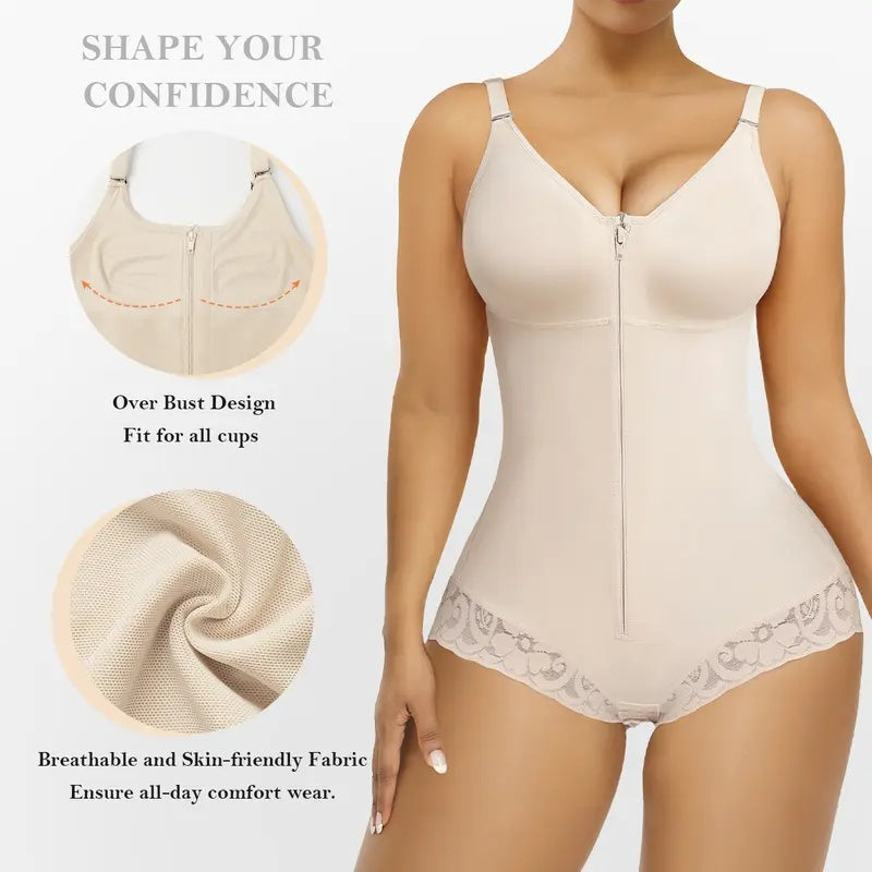 Body Shaper mit BH und Bauchkontrolle
