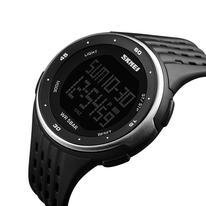 Multifunktionale LED-Silikonarmbanduhr – Bild 3 | LuxeStyle