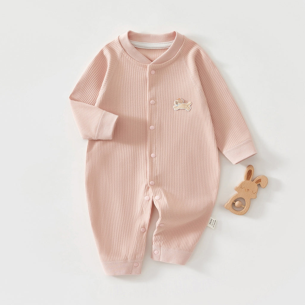 Baby Strampler aus gekämmter Baumwolle | LuxeStyle