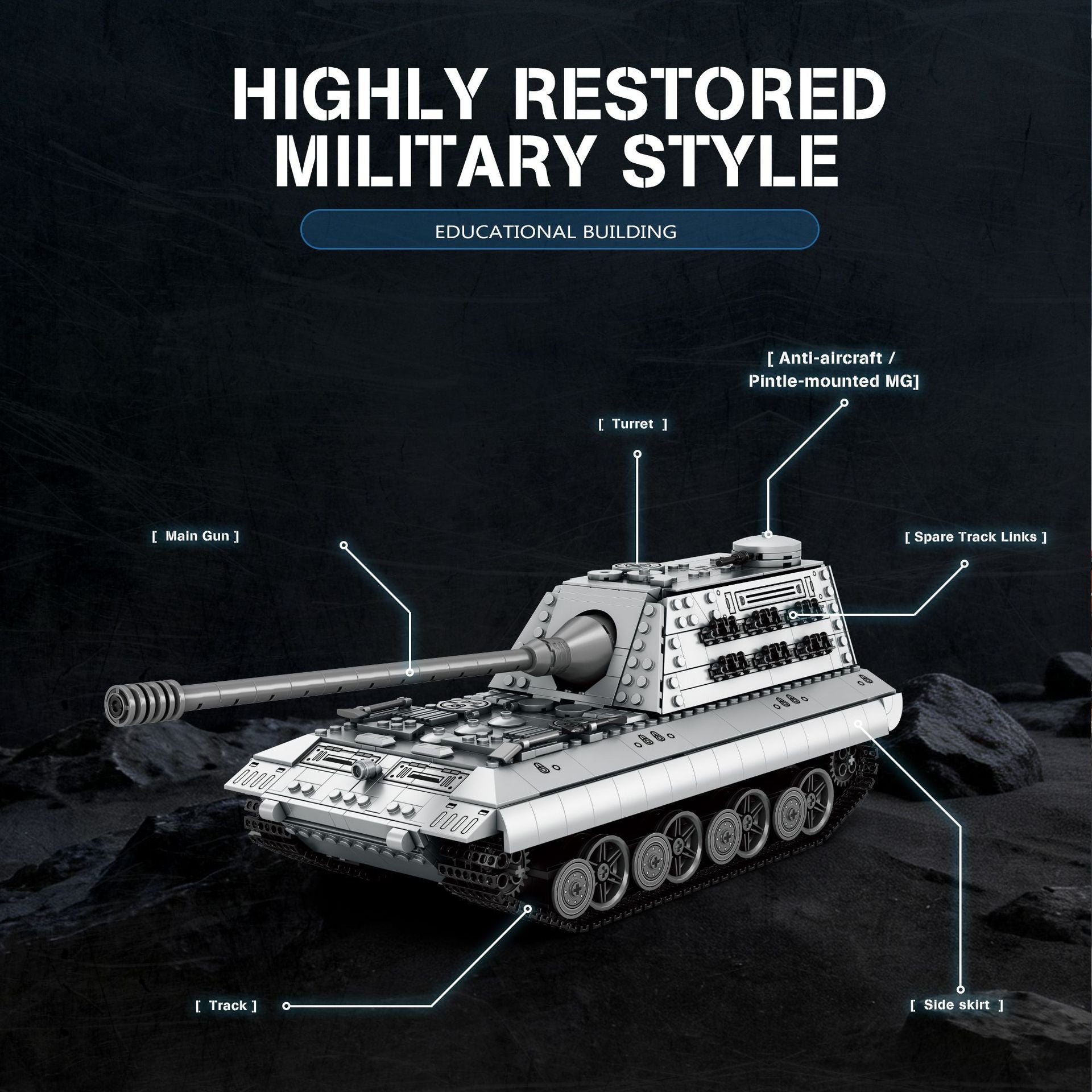 Reobrix E100 World Of Tanks Panzer-Modell