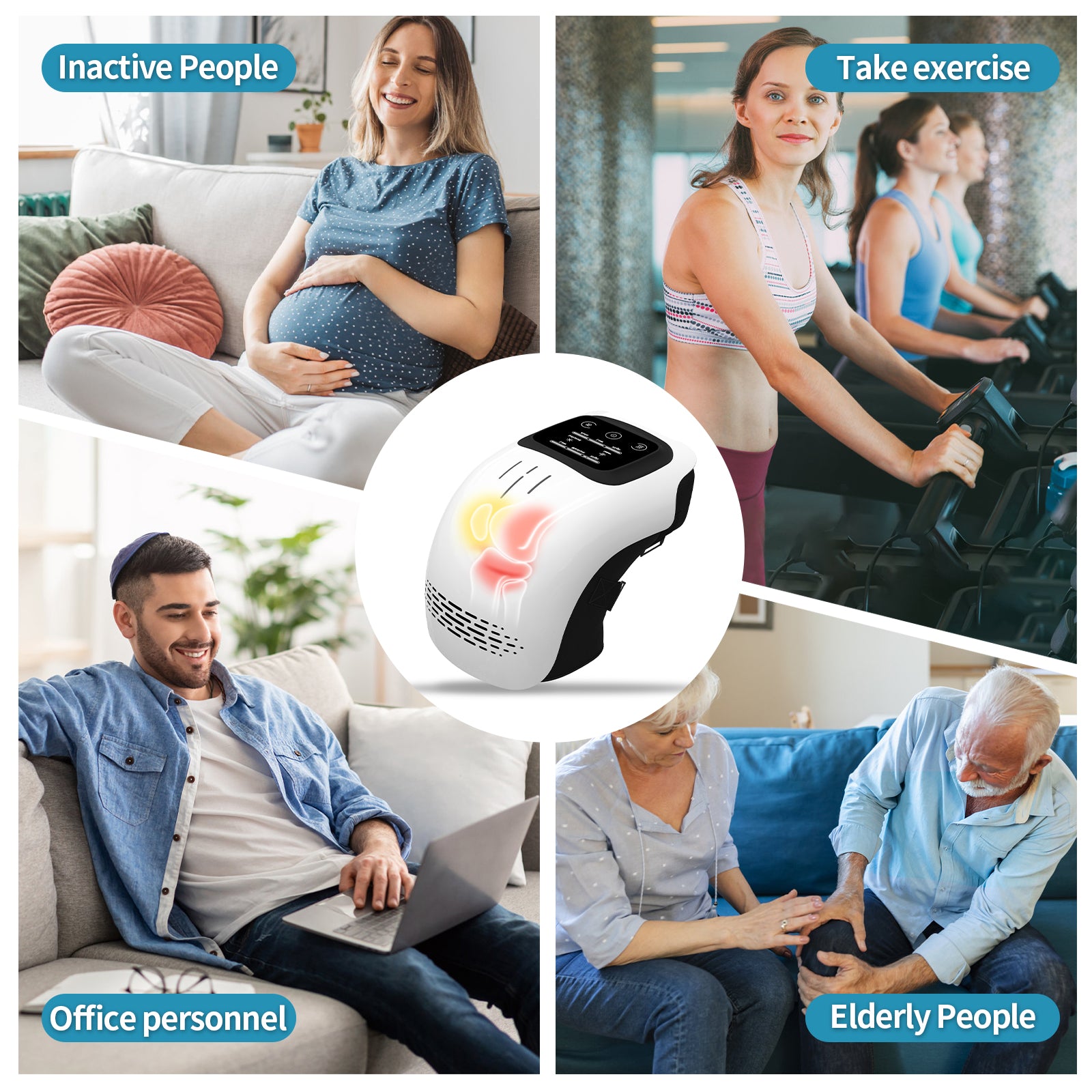 Knie-Massager