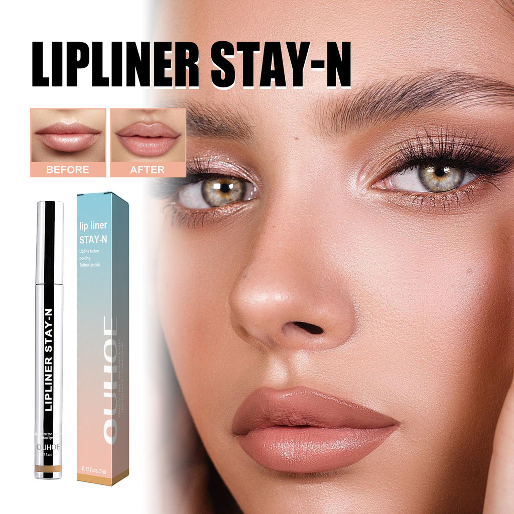 Peel-off Lip Liner Hellbraun