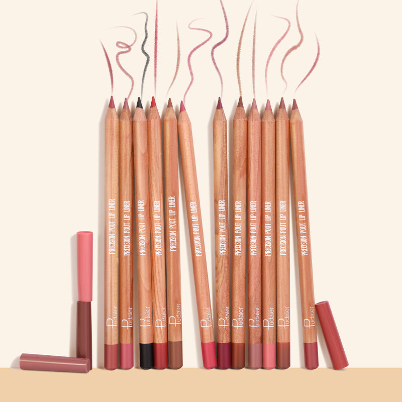 Outline 12er-Set matter Lipliner – Bild 2 | LuxeStyle