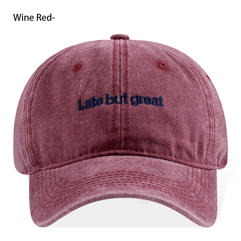 Vintage-Cap «Heritage» – Washed, bestickt (Unisex)